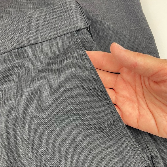 Savane Black Gray Dress Pants Men Size 34x30 - Picture 3 of 8